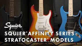 Video: Fender Affinity Series Stratocaster Electric Guitar