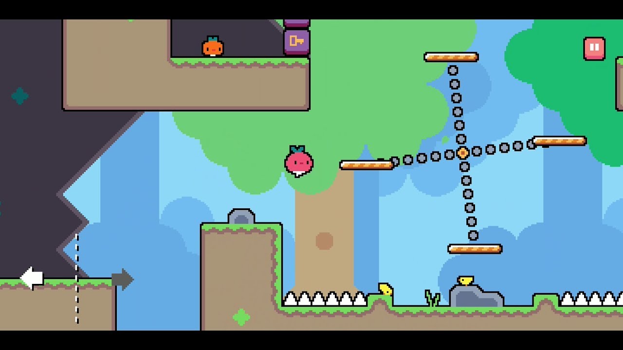Dadish (by Thomas Young) - free offline retro platform game for Android ...