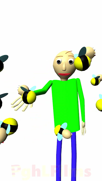 I hope you like bees! Ft. Balbee? #baldisbasics #pghlfilms #art #animation