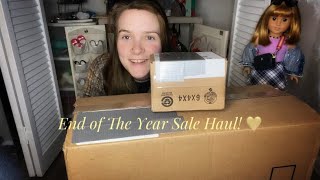 American Girl End of The Year Sale Haul!
