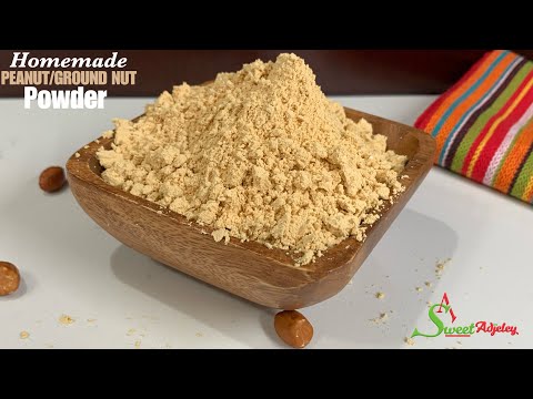 How To Make Homemade Peanut Powder | Peanut Flour | Groundnut Powder