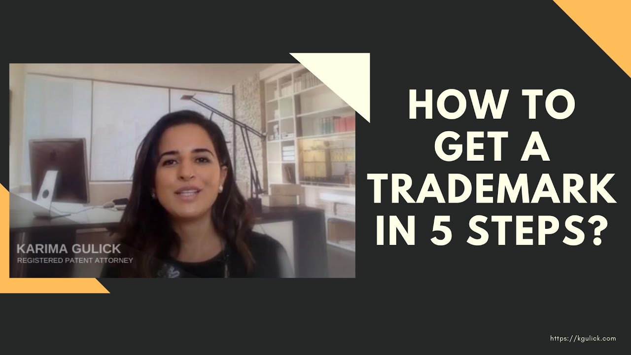 How to get a trademark in 5 steps - YouTube