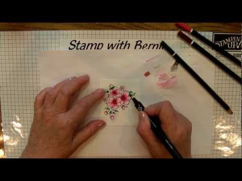 Watercoloring Technique with Blender Pen and Water...