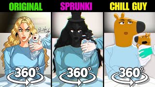 Queen Never Cry - Original Vs Sprunki Vs Chill Guy 360 Vr