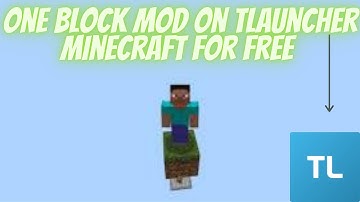 How to download one block mod on Laptop or pc for free (Tlauncher)