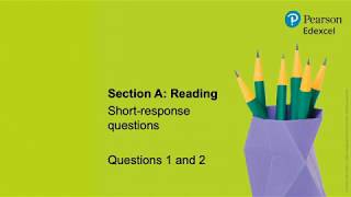 Paper 1 Q1 and Q2 standardisation