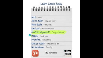 Learn Czech Easily