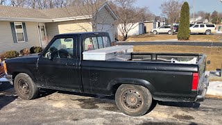 2008 Dodge Charger 17 inch steel rims on my 1990 Ford Ranger
