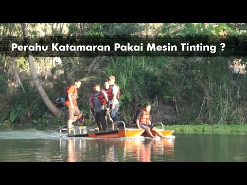 PERAHU ALUMINIUM KATAMARAN