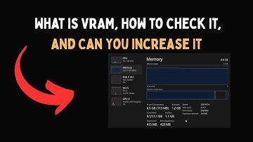 What Is VRAM, How to Check It, and Can You Increase It