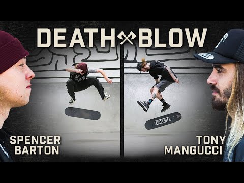 Spencer Barton's Kickflip Vs. Tony Mangucci's Rick Flip | DEATH BLOW