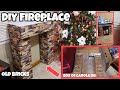 Fireplace using Cardboard | how to make | Diy