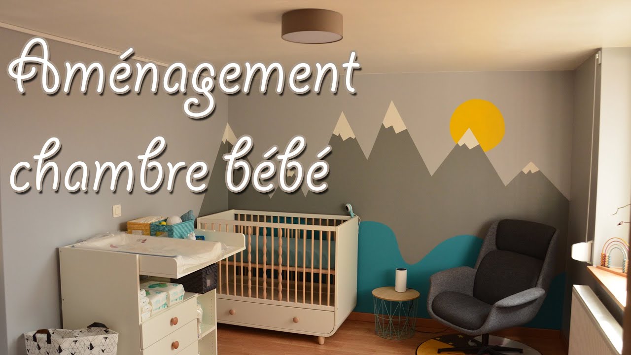 Chambre bébé (rénovation complète) - peintures, meubles et accessoires 🥰  🥰 🥰 - YouTube