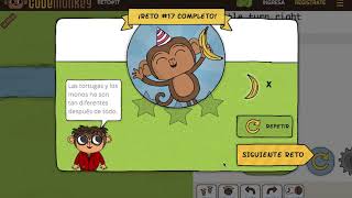 Hora del Código: Code Monkey nivel 16 a 19