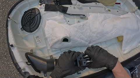 How to Remove Passenger Door Panel on Nissan 350Z + Interior Trim Replacement