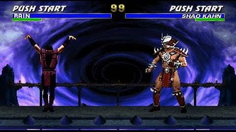 Ultimate Mortal Kombat 3 - Arcade - intros + two hidden characters VS. screen