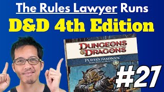 The Rules Lawyer runs Dungeons & Dragons 4th Edition! SESSION 27
Pathfinder 2e taking inspiration from D&D 4e has always made me want to play and learn more from this system. We are running through the very straightforward Dungeon Delve campaign, which was designed to be a series of thirty one-shots, one for each level of play.
The players in my private campaign have been gracious enough to have their play livestreamed. They met me through my (mostly PF2e-focused) YouTube channel, and have varying levels of experience with D&D 4e. (Most have not actually played it before.) This will be a joint journey of discovery!
Our party is:
Boletus (dwarf warden)
Granny Hillburrow (halfling rogue)
Claw (longtooth-shifter runepriest)
Thanks to the D&D 4e Discord, which helped me and has a lot of resources for running D&D 4E: https://discord.gg/B89eMPXEWc
YOU MAY ALSO BE INTERESTED IN MY FIRST 4E CAMPAIGN with Pathfinder 2e players:
https://youtube.com/playlist?list=PL_zoIs8Bq2N6nX3GBEpvZWct0DsfuaXux&si=7vTV6lOOiLJ0S0bV The Rules Lawyer runs Dungeons & Dragons 4th Edition! SESSION 27