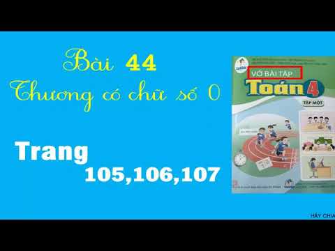 Vở toán lớp