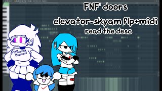 Fnf Skyverse Doors Elevator-Skyam Flpmidi