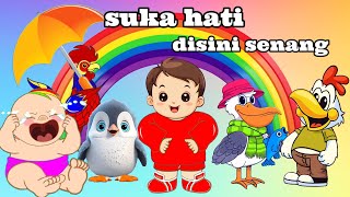 kalau kau suka hati tepuk tangan - disini senang dan lagu lainnya - kompilasi lagu anak indonesia