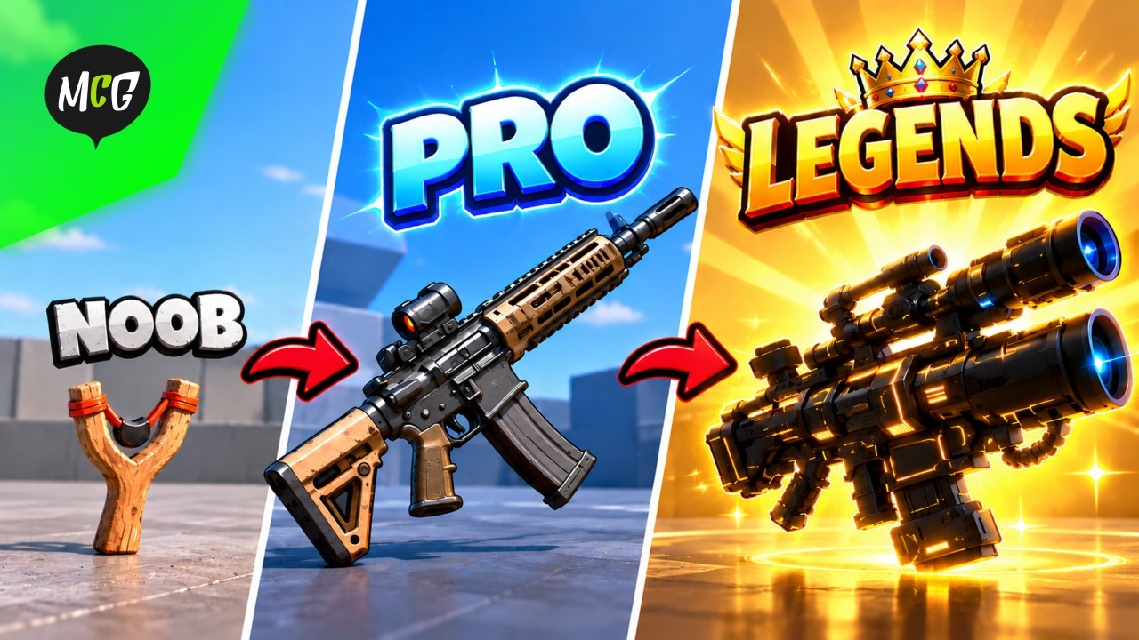 Aku Evolusikan Senjata dari Noob Sampai LEGEND!