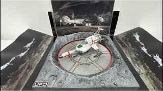 Sixteen 12 2020 Gerry Andersons UFO S.H.A.D.O. - Ltd Ed UFO Interceptor With Launch Crater Display