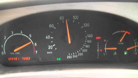 Saab 95 2.3T Aero 0-150 km/h Acceleration Test Beschleunigung