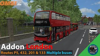 Omsi 2: Addon London Live - SP Enviro 400 MMC v1.11 Update | Route P5 & more