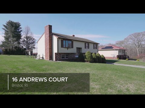 16 Andrews Court, Bristol, RI home video tour