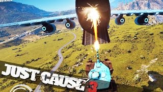 JUST CAUSE 3 MOVIE STUNTS :: Just Cause 3 Crazy Stunts