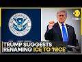 Trump Backs ICE Rebrand Amid Policy Debate; Will Rebranding Change ICE's Image? | WION
