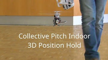 Variable Pitch Bicopter - Matek OpFlow / LIDAR - 3D POSHOLD