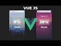 Build a Weather App in VueJS | VueJS Beginner Tutorial