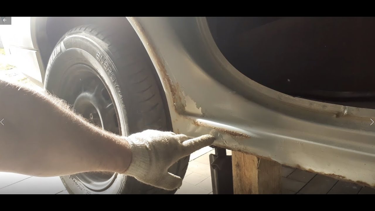 Ремонт порога своими руками часть 2 - YouTube