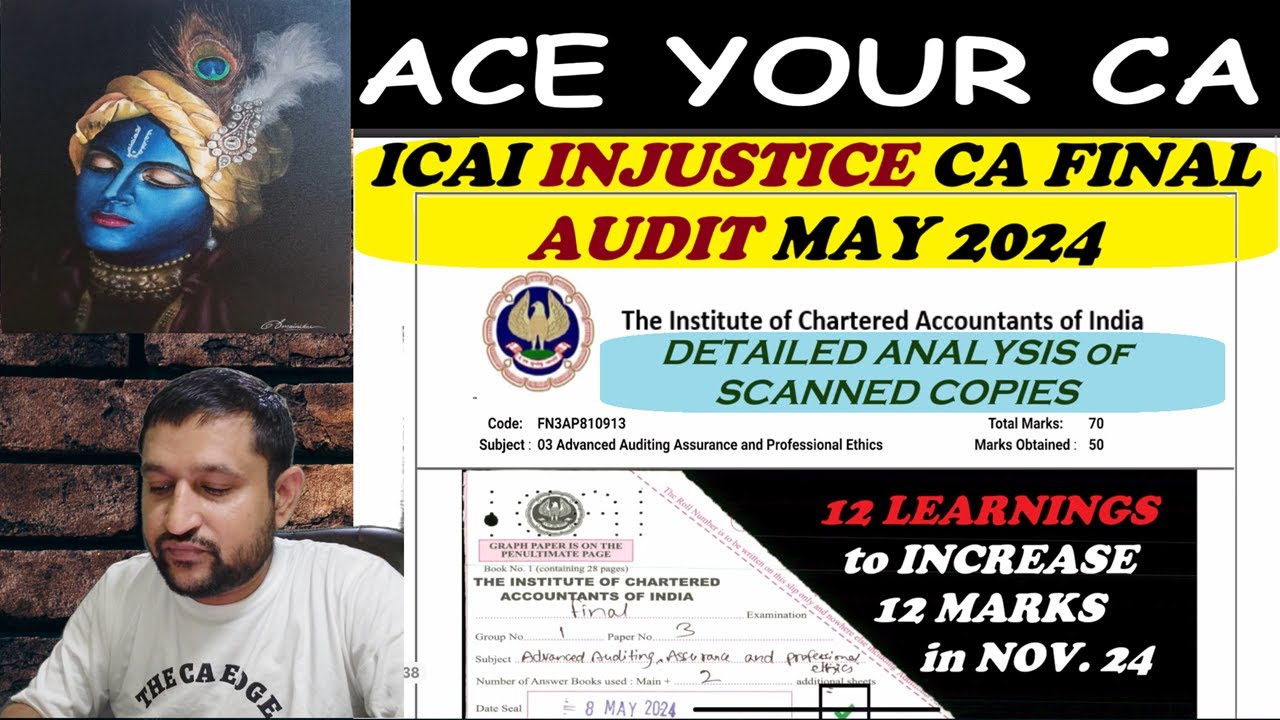 12 Learning for CA Final Audit May 2025 Exams || Detailed Analysis of ...