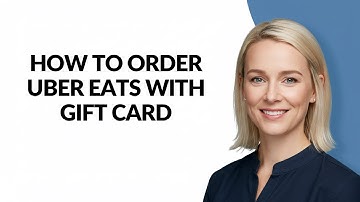 HOW TO ORDER UBER EATS WITH GIFT CARD - Julia