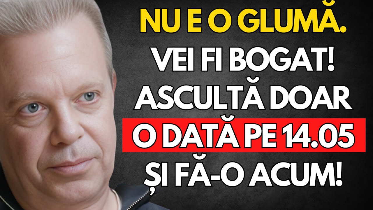 Este INCREDIBIL! Vei deveni BOGAT – ascultă doar o dată | Joe Dispenza