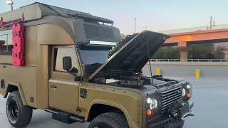 LAND, ROVER DEFENDER 110 CAMPER BUILD!!!  Part 1 exterior