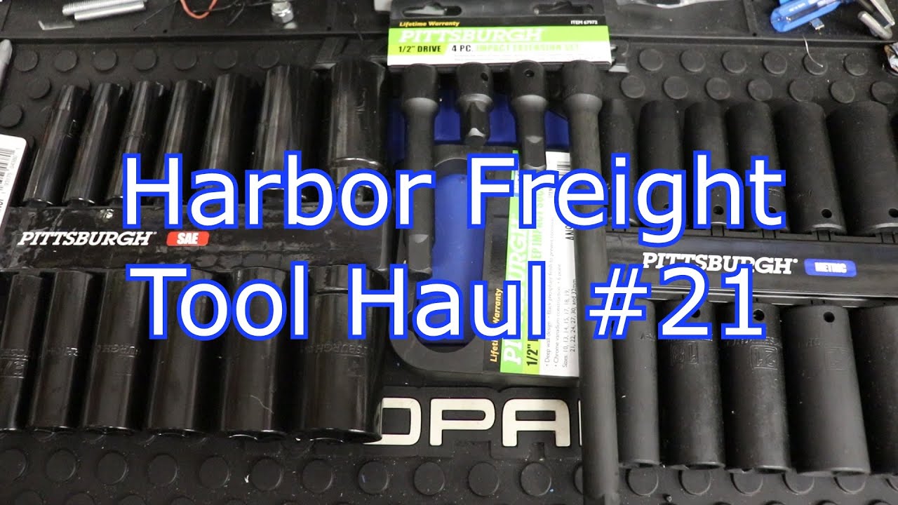 Harbor Freight Tool Haul 21 Cheap Impacts, Cheaper Impressions YouTube