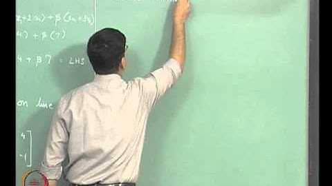Mod-03 Lec-04 Linear Equations Part 2
