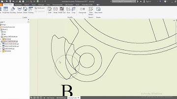 Bài 3: Cách cài đặt kích thước, màu sắc khi chuyển sang 2d trong inventor
