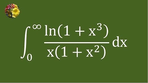 Evaluating the improper integral using must know basic techniques