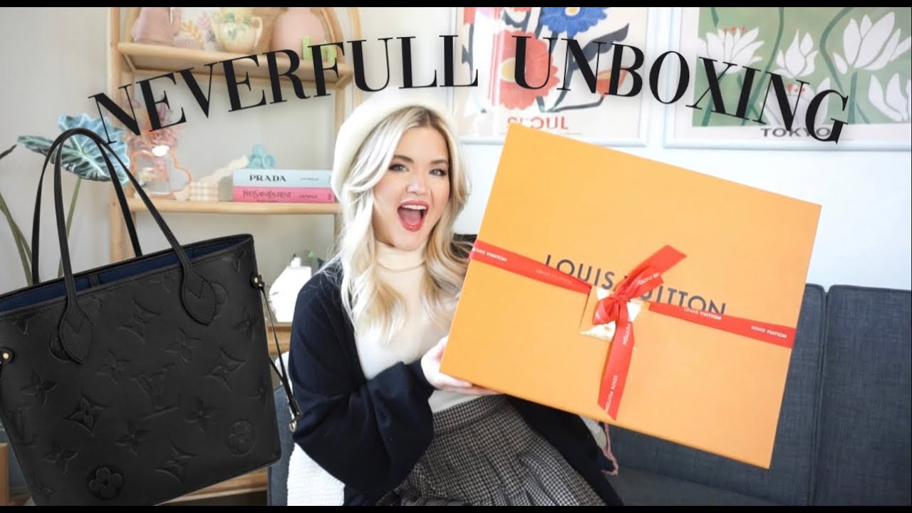 Louis Vuitton MM Empreinte Leather in Turtledove Unboxing! 