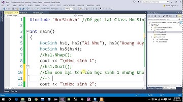 Buổi 4: Constructor - Destructor - Getter - Setter [2/2]