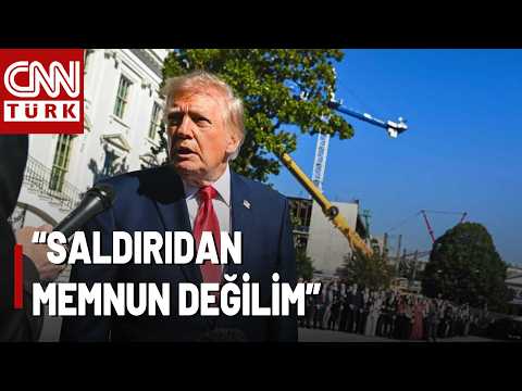 🚨 Trump Konuştu: Suud'a Saldırıdan Memnun Değilim!