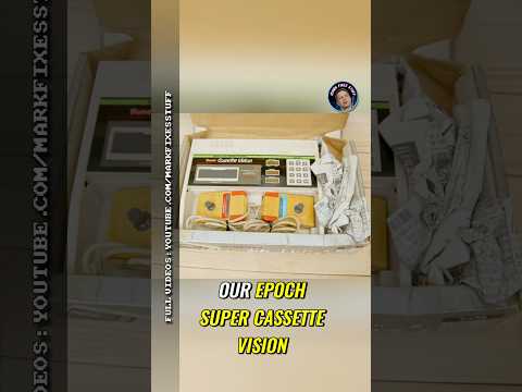 80's Japanese Gaming - Epoch Super Cassette Vision #shorts