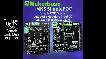 Makerbase SimpleFOC Shield V2.0.4  FOC BLDC Motor Controller Board Arduino Servo