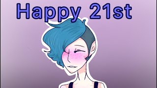 Happy 21st birthday Max!!! / Speedpaint/