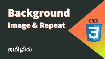 CSS Background Image and Background Repeat Property Explained in Tamil