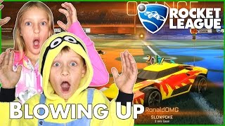 Blowing Up Scores / Rocket League with Karina